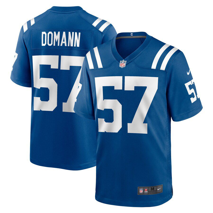 Men Indianapolis Colts 57 JoJo Domann Nike Royal Game Player NFL Jersey